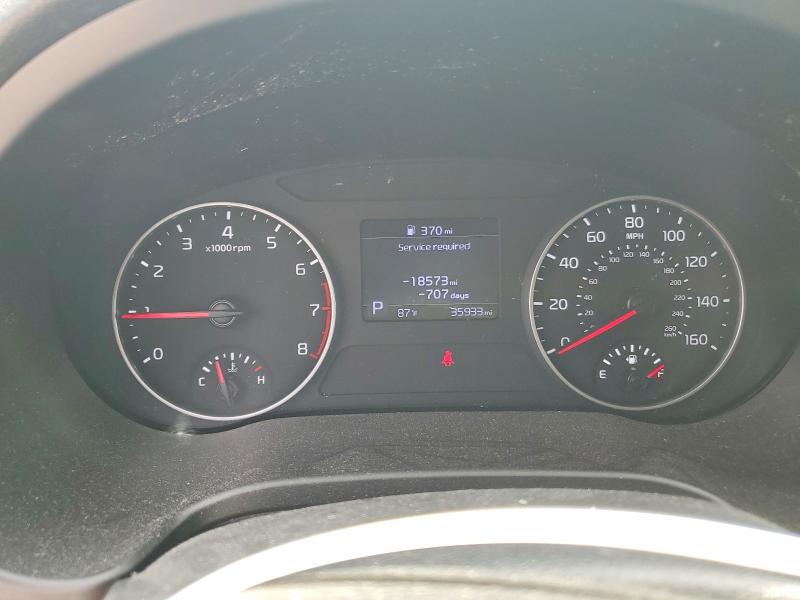 2022 Kia Seltos VIN KNDEPCAA2N7330683 COPART salvage auction — REAR END, Oh - Cert Of Title-Salvage, sold $5,600 on 2026-07-31 (photo 9)