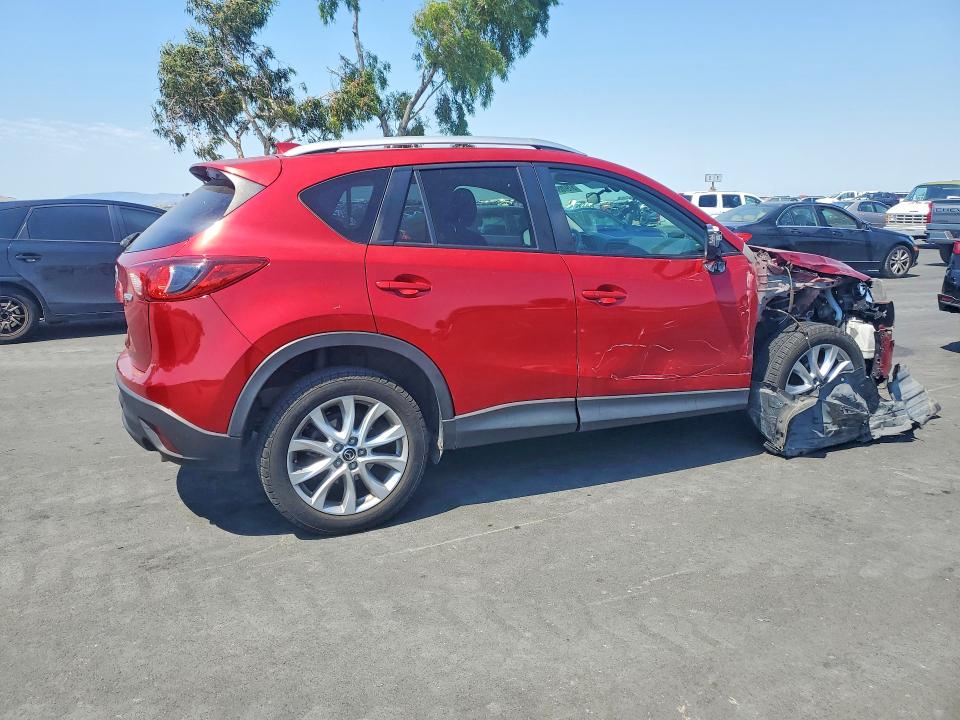 2015 Mazda Cx-5 VIN JM3KE4DY4F0431510 COPART salvage auction — FRONT END, Ca - Salvage Certificate, sold $2,550 on 2026-07-22 (photo 3)