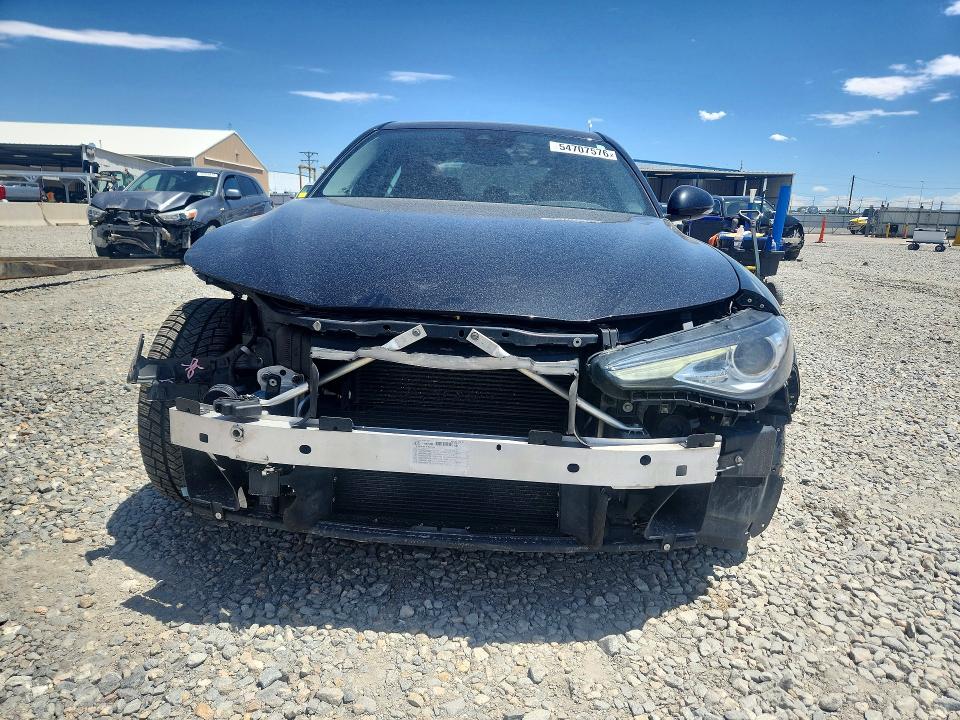 2018 Alfa romeo Giulia VIN ZARFAEEN1J7570838 COPART salvage auction — FRONT END, Co - Salvage Title, sold $6,800 on 2026-07-02 (photo 5)