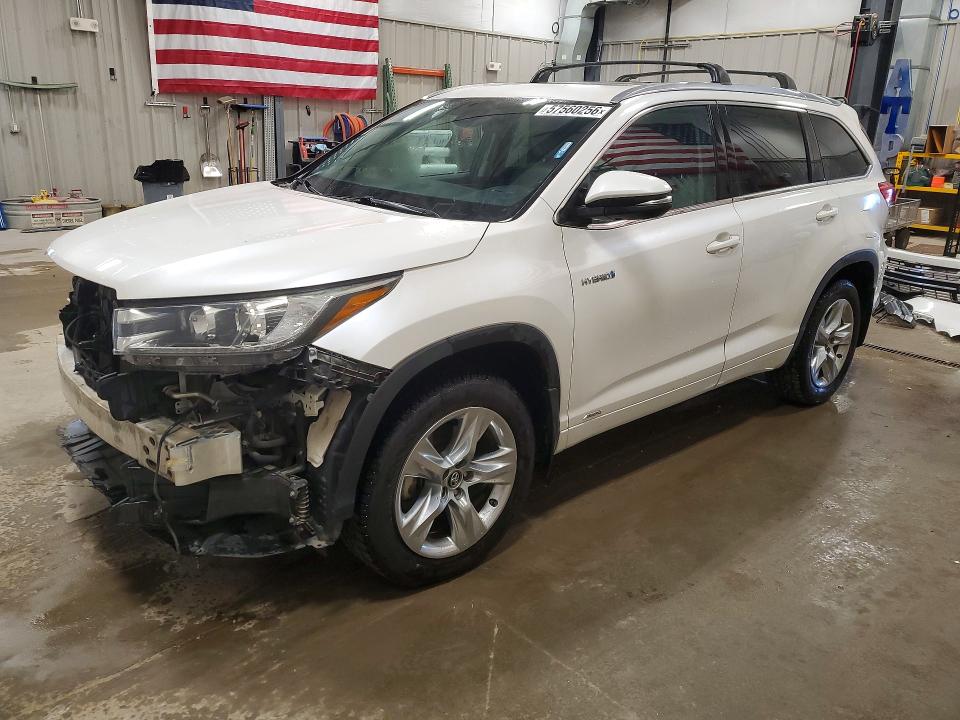 2018 Toyota Highlander VIN 5TDDGRFH8JS049301 — COPART salvage auction photo