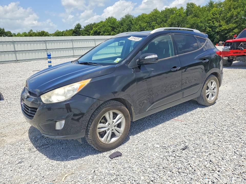 2013 Hyundai VIN KM8JU3AC0DU722159 COPART salvage auction — FRONT END, La - Cert Of Title-Salvage, sold $200 on 2026-07-27 (photo 1)