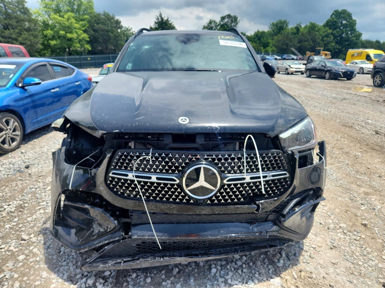 2026 Mercedes-Benz GLE-Class VIN 4JGFB5KBXTB633917 COPART salvage auction — Front End, TN - SALVAGE CERTIFICATE, sold $45,250 on 2026-06-25 (photo 5)