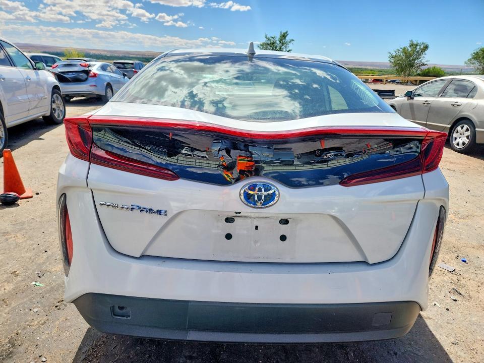 2021 Toyota Prius VIN JTDKAMFP5M3192618 COPART salvage auction — FRONT END, Nm - Cert Of Title-Salvage, sold $5,200 on 2026-07-30 (photo 6)