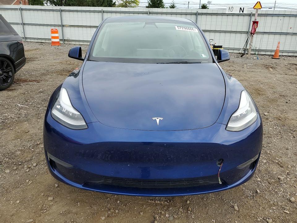 2021 Tesla Model y VIN 5YJYGDEE8MF074560 COPART salvage auction — REAR END, Pa - Certificate Of Salvage, sold $7,400 on 2026-07-06 (photo 5)