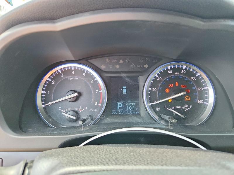 2016 Toyota VIN 5TDBKRFH2GS250416 COPART salvage auction — NORMAL WEAR, Tn - Certificate Of Title (P), sold $4,750 on 2026-07-21 (photo 9)