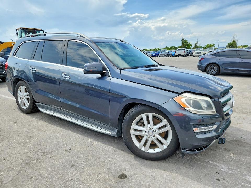 2014 Mercedes-benz Gl-klasse VIN 4JGDF7CE8EA312743 COPART salvage auction — FRONT END, Tx - Certificate Of Title, sold $3,750 on 2026-08-27 (photo 4)