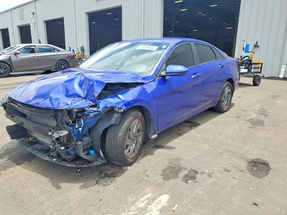 2024 Hyundai Elantra VIN KMHLM4DG4RU706356 COPART salvage auction — FRONT END, Fl - Certificate Of Destruction, sold $3,950 on 2026-07-20 (photo 1)