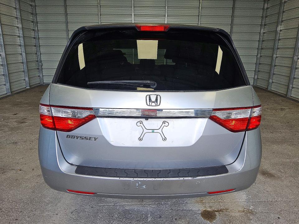 2013 Honda Odyssey VIN 5FNRL5H40DB089790 COPART salvage auction — FRONT END, Fl - Certificate Of Title, sold $1,400 on 2026-07-09 (photo 6)