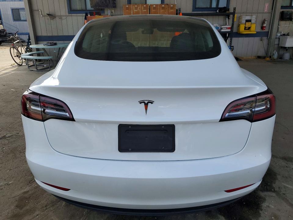 2023 Tesla Model 3 VIN 5YJ3E1EA7PF411459 COPART salvage auction — FRONT END, Ca - Salvage Certificate, sold $7,900 on 2026-07-16 (photo 6)