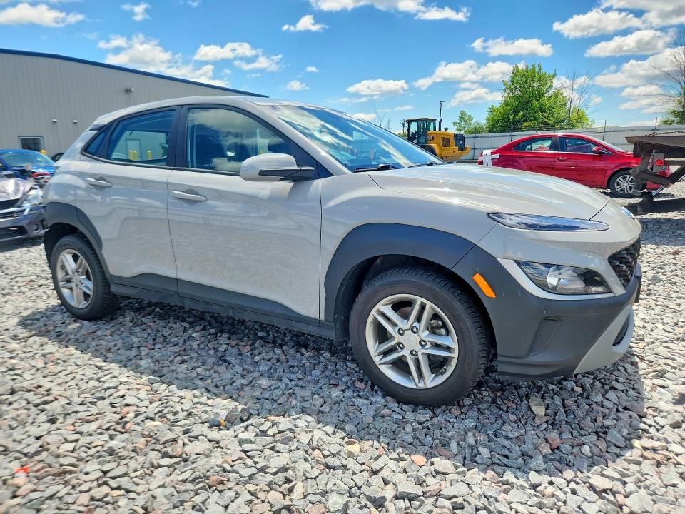 2022 Hyundai VIN KM8K22AB6NU798370 COPART salvage auction — REAR END, WI - CERT OF TITLE-SALVAGE VEHICLE, sold $3,800 on 2026-07-27 (photo 4)