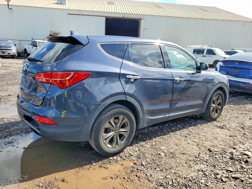 2014 Hyundai Santa fe VIN 5XYZTDLB3EG162208 COPART salvage auction — REAR END, Pa - Certificate Of Salvage, sold $2,150 on 2026-07-06 (photo 3)