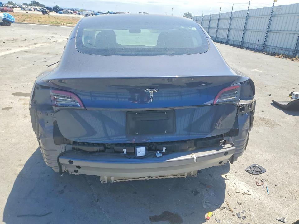 2023 Tesla Model 3 VIN 5YJ3E1EA5PF674663 COPART salvage auction — REAR END, Ca - Salvage Certificate, sold $10,700 on 2026-07-02 (photo 6)