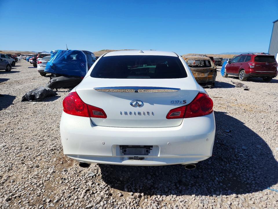 2012 Infiniti VIN JN1CV6AR1CM670056 COPART salvage auction — FRONT END, UT - SALVAGE CERTIFICATE, sold $325 on 2026-09-04 (photo 6)
