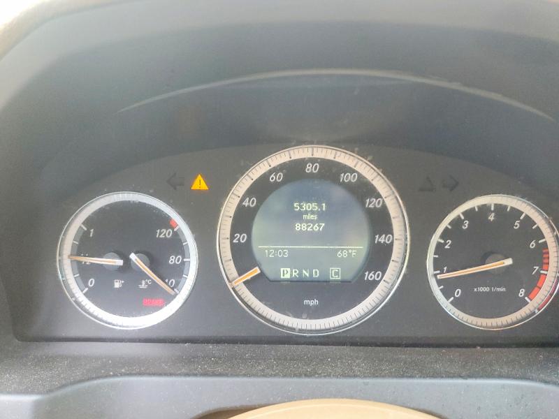 2008 Mercedes-benz C class VIN WDDGF54X48F039822 COPART salvage auction — FRONT END, NY - CERTIFICATE OF TITLE, sold $500 on 2026-07-28 (photo 9)