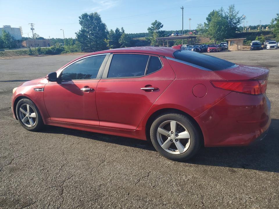 2015 Kia Optima VIN 5XXGM4A74FG430580 COPART salvage auction — MECHANICAL, Sc - Certificate Of Title, sold $300 on 2026-07-20 (photo 2)