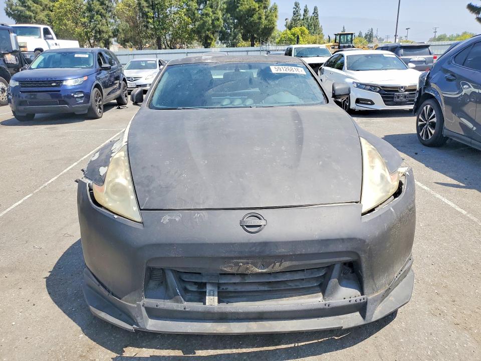 2011 Nissan 370z VIN JN1AZ4EH6BM551631 COPART salvage auction — FRONT END, CA - DIS/DLR/EXP ONLY CLEAN TITLE, sold $2,450 on 2026-07-14 (photo 5)