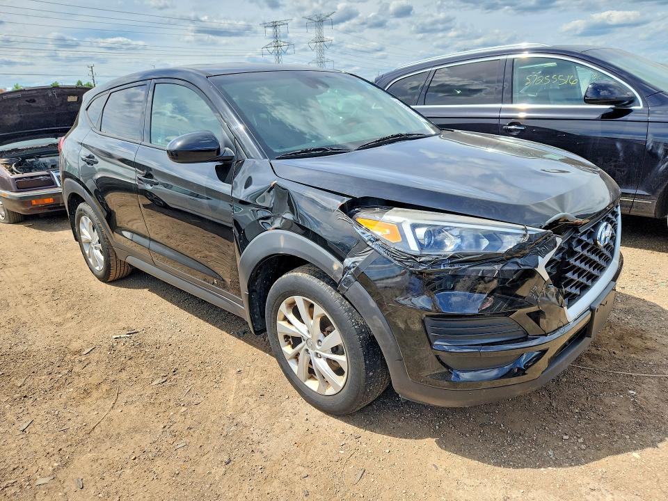 2019 Hyundai Tucson VIN KM8J2CA40KU979852 COPART salvage auction — FRONT END, Il - Certificate Of Title, sold $4,500 on 2026-07-21 (photo 4)