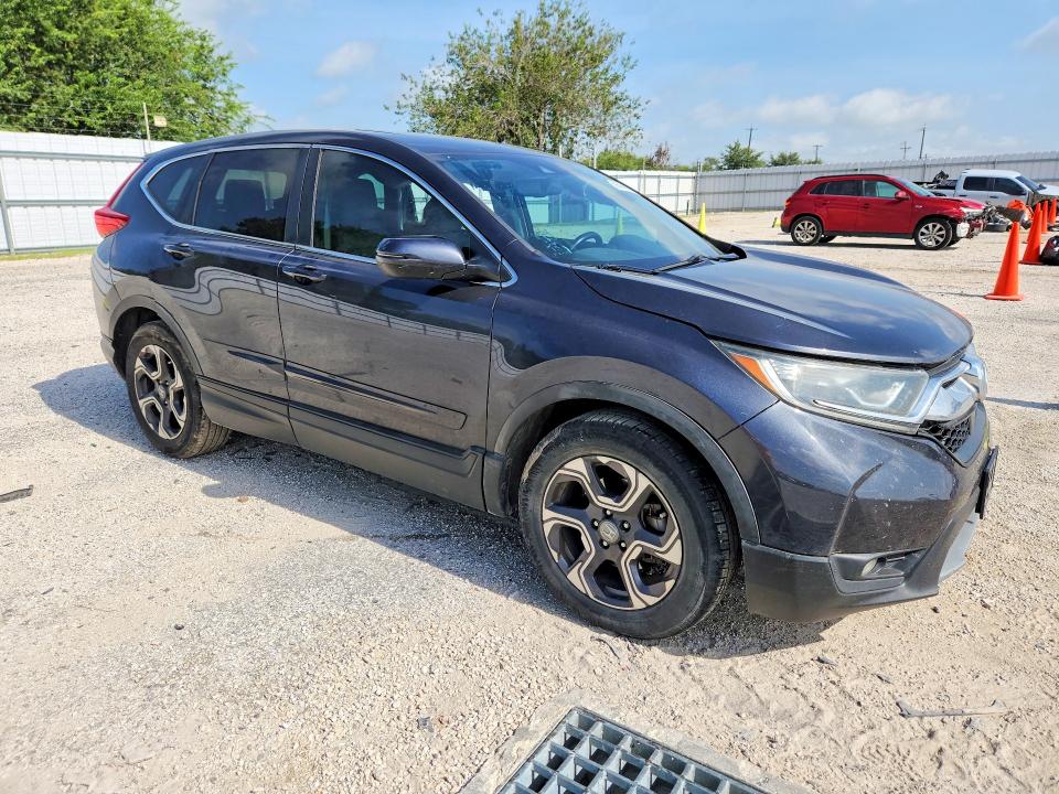 2018 Honda Cr-v VIN 7FARW1H83JE029750 COPART salvage auction — SIDE, Tx - Salvage Vehicle Title, sold $3,750 on 2026-07-09 (photo 4)