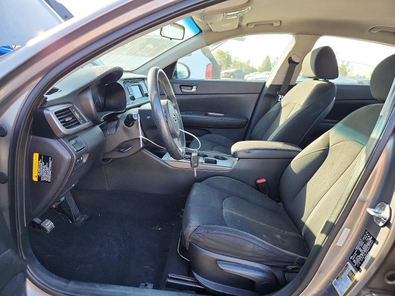 2016 Kia Optima VIN 5XXGT4L36GG072333 COPART salvage auction — FRONT END, Ca - Salvage Certificate, sold $1,250 on 2026-07-28 (photo 7)