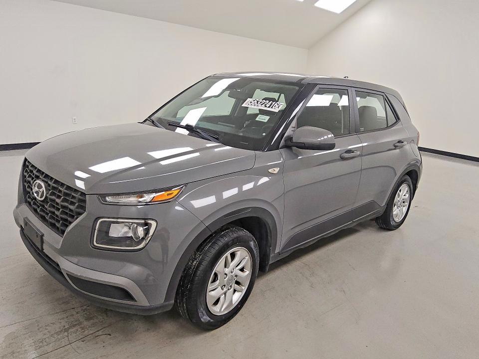 2022 Hyundai Venue VIN KMHRB8A30NU180374 COPART salvage auction — MECHANICAL, Tx - Certificate Of Title, sold $2,600 on 2026-07-16 (photo 1)
