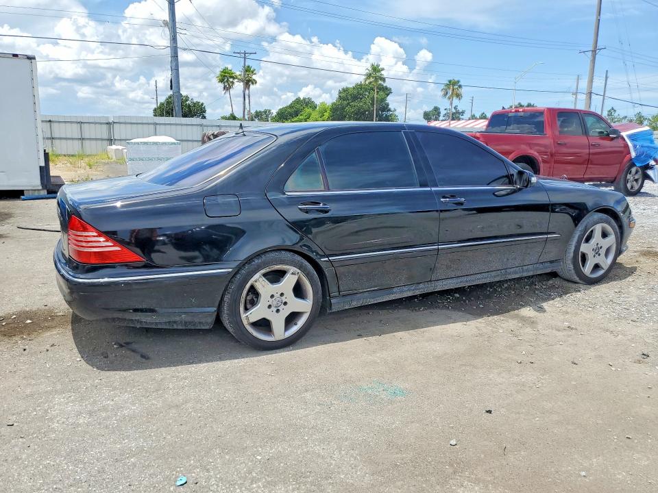 2004 Mercedes-benz S class VIN WDBNG70J44A408017 COPART salvage auction — SIDE, FL - CERT OF TITLE SLVG REBUILDABLE, sold $475 on 2026-07-10 (photo 3)