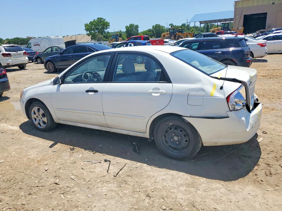 2009 Kia Spectra VIN KNAFE221395630931 COPART salvage auction — REAR END, MO - SALVAGE CERTIFICATE OF TITLE, sold $425 on 2026-07-02 (photo 2)