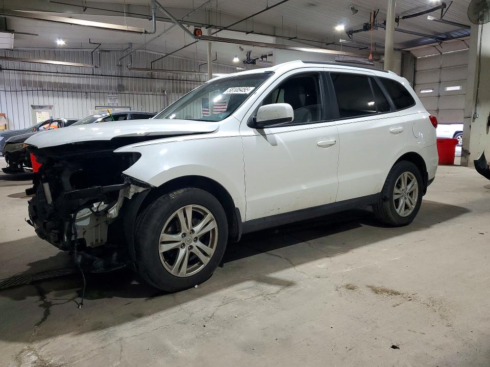 2012 Hyundai VIN 5XYZHDAG6CG165259 COPART salvage auction — FRONT END, Pa - Certificate Of Salvage, sold $950 on 2026-07-09 (photo 1)