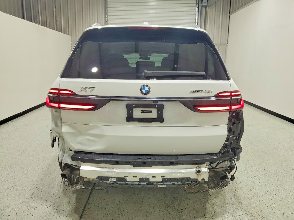 2026 BMW X7 VIN 5UX23EM03T9068458 COPART salvage auction — REAR END, Fl - Certificate Of Title, sold $48,500 on 2026-07-07 (photo 6)