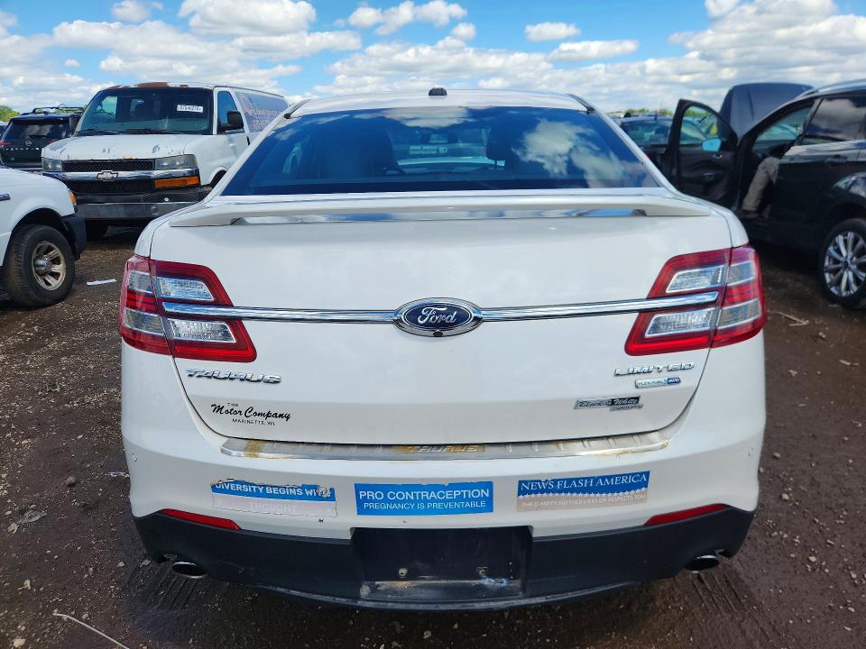 2017 Ford Taurus VIN 1FAHP2J82HG105999 COPART salvage auction — FRONT END, Il - Salvage Certificate, sold $1,350 on 2026-07-23 (photo 6)