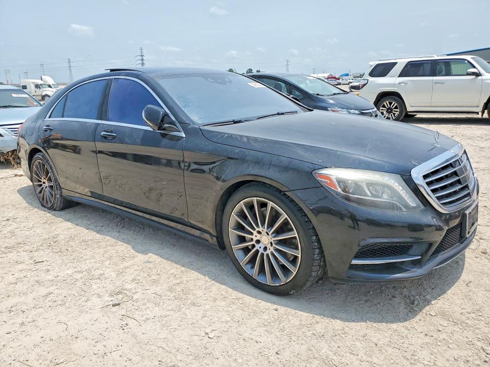 2016 Mercedes-benz S-klasse VIN WDDUG8CB2GA234739 COPART salvage auction — NORMAL WEAR, Tx - Certificate Of Title, sold $1,200 on 2026-07-07 (photo 4)