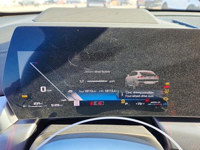 2024 BMW X2 VIN WBX83GM02R5Z09065 COPART salvage auction — FRONT END, Ca - Salvage Certificate, sold $22,900 on 2026-07-31 (photo 9)