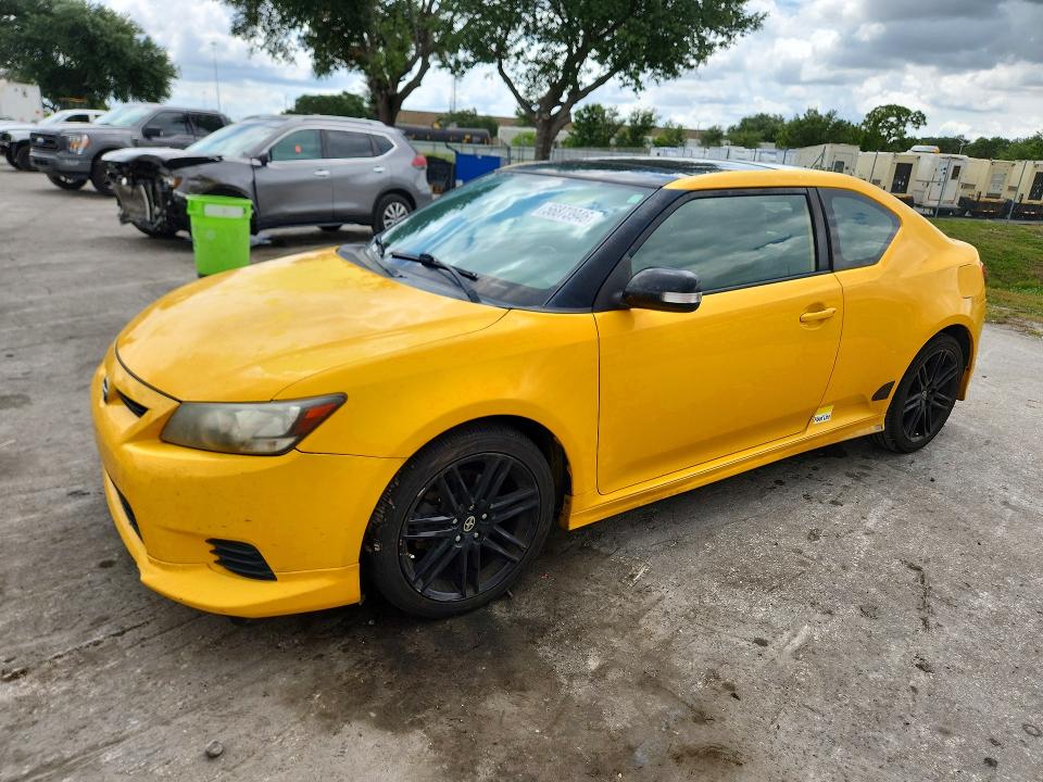 2012 Scion Tc VIN JTKJF5C76C3025263 COPART salvage auction — WATER/FLOOD, Fl - Cert Of Title Slvg Rebuildable, sold $675 on 2026-07-26 (photo 1)