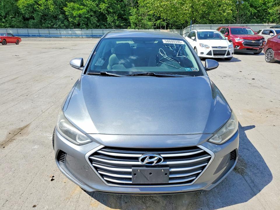 2018 Hyundai Elantra VIN KMHD84LF5JU553640 COPART salvage auction — MECHANICAL, Pa - Cert Of Title (P), sold $2,800 on 2026-07-30 (photo 5)