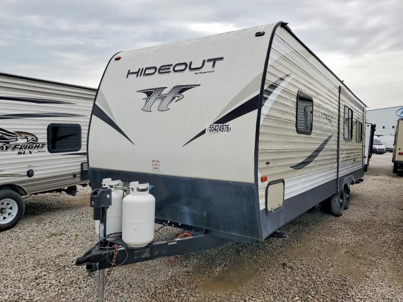 2018 Keys Hideout VIN 4YDT26R2XJN248207 COPART salvage auction — HAIL, OK - CERTIFICATE OF TITLE, sold $3,100 on 2026-07-28 (photo 2)