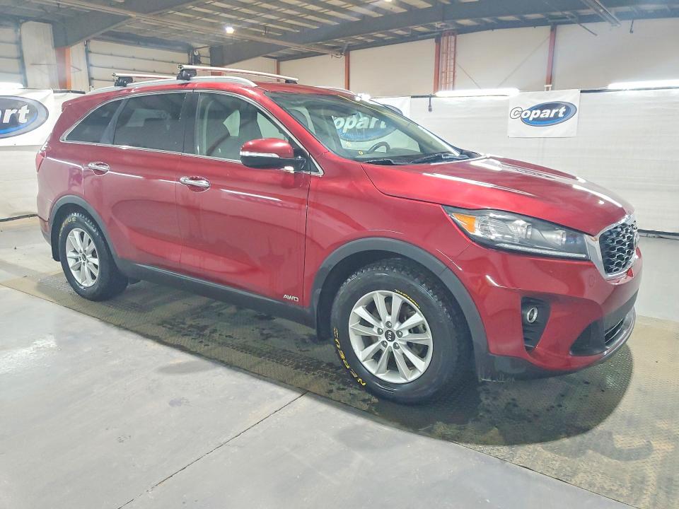 2019 Kia Sorento VIN 5XYPGDA59KG495176 COPART salvage auction — NORMAL WEAR, Ab - Bos - Active, sold $10,200 on 2026-07-22 (photo 4)