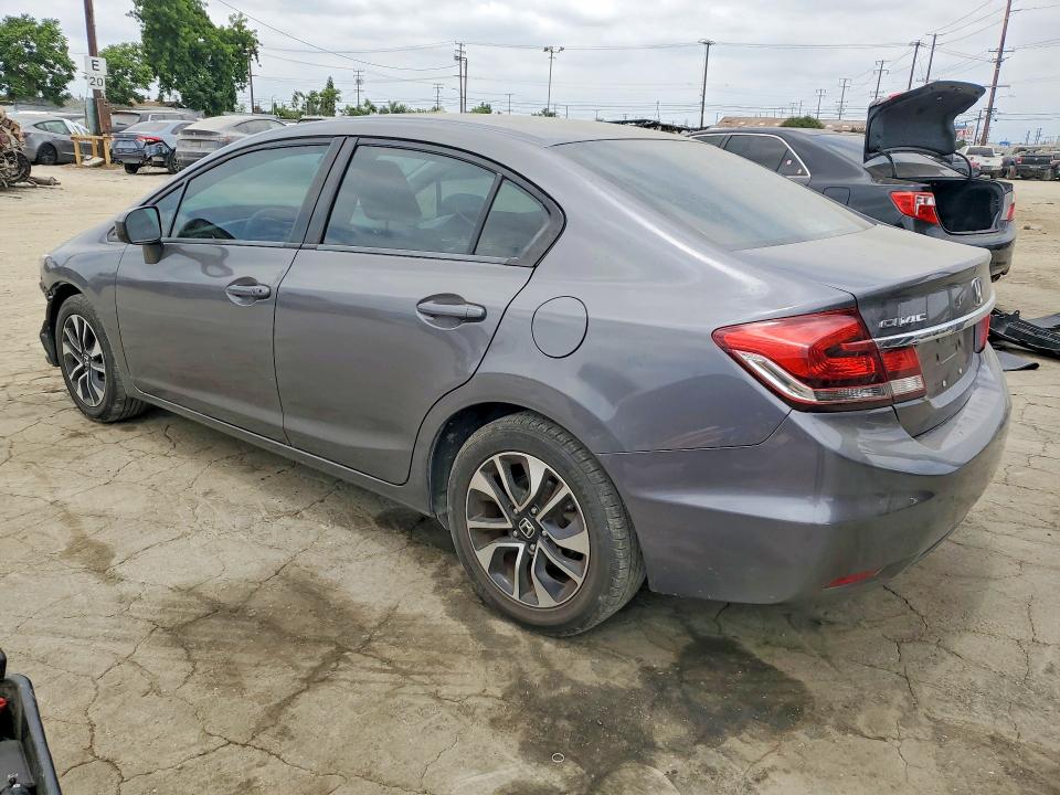 2015 Honda Civic VIN 2HGFB2F86FH519329 COPART salvage auction — FRONT END, CA - SALVAGE CERTIFICATE, sold $2,800 on 2026-07-02 (photo 2)