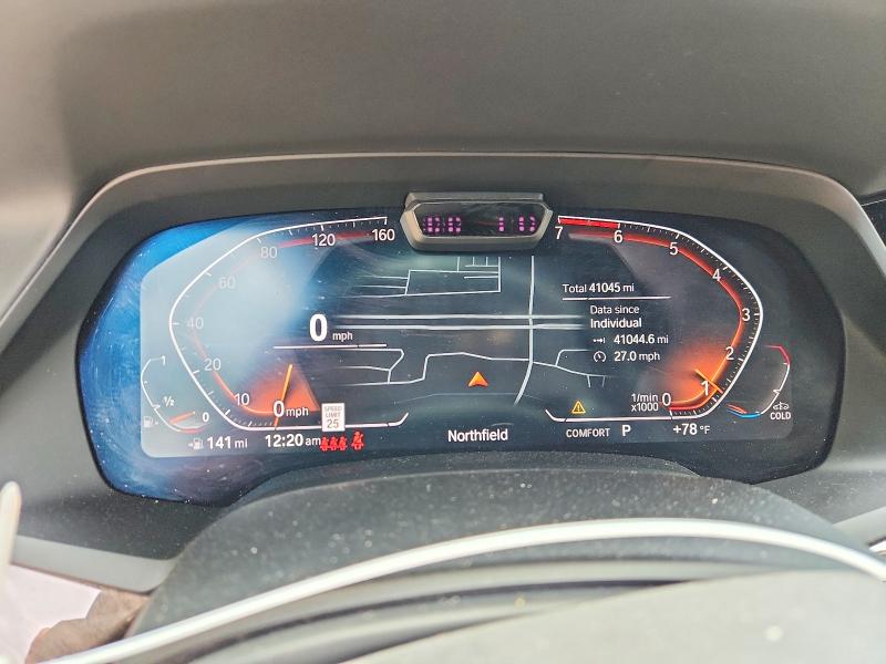 2019 BMW VIN 5UXCX4C54KLS38165 COPART salvage auction — REAR END, Oh - Cert Of Title-Salvage, sold $26,250 on 2026-07-08 (photo 9)