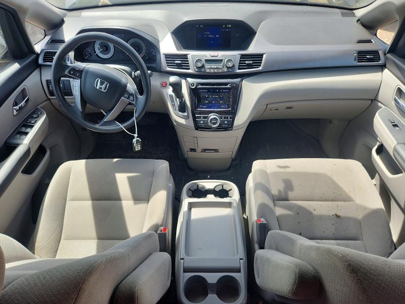 2014 Honda Odyssey VIN 5FNRL5H45EB007201 COPART salvage auction — MECHANICAL, Il - Certificate Of Title, sold $500 on 2026-07-09 (photo 8)