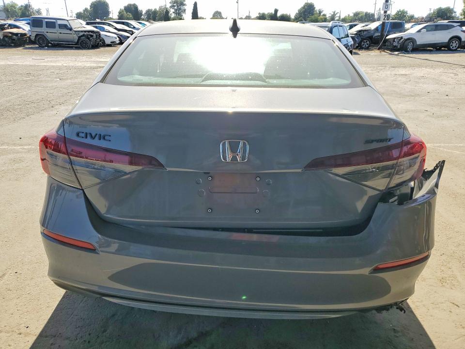 2026 Honda Civic VIN 2HGFE2F58TH573286 COPART salvage auction — FRONT END, Ca - Salvage Certificate, sold $10,400 on 2026-07-30 (photo 6)