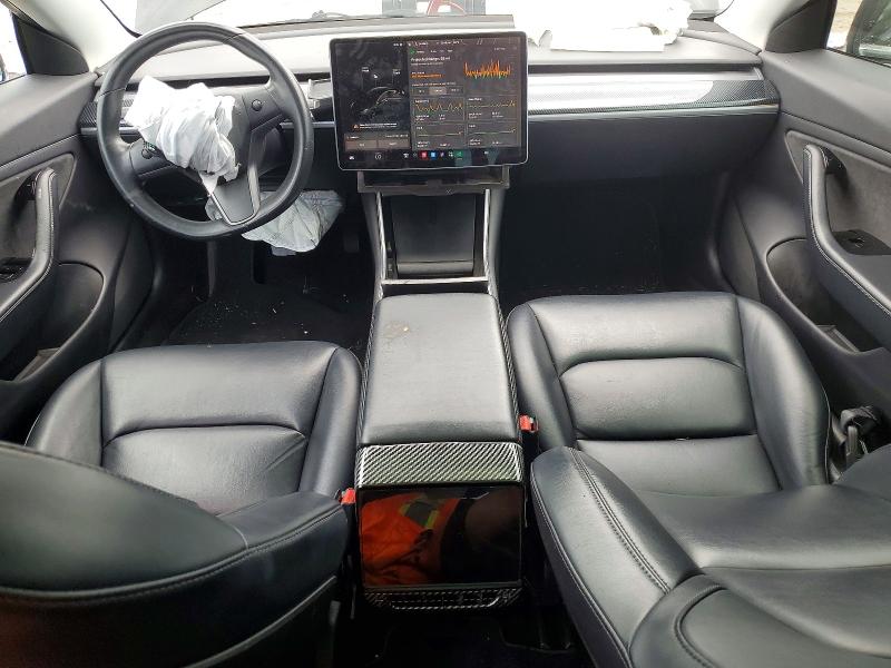 2019 Tesla Model 3 VIN 5YJ3E1EA2KF409899 COPART salvage auction — FRONT END, Tx - Salvage Vehicle Title, sold $3,900 on 2026-07-24 (photo 8)