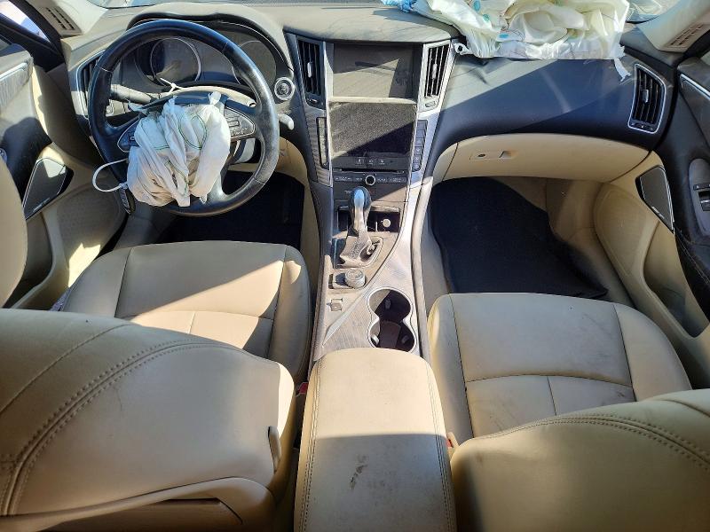2017 Infiniti Q50 VIN JN1EV7APXHM740044 COPART salvage auction — FRONT END, Ca - Dis/Dlr/Exp Only Clean Title, sold $225 on 2026-07-24 (photo 8)