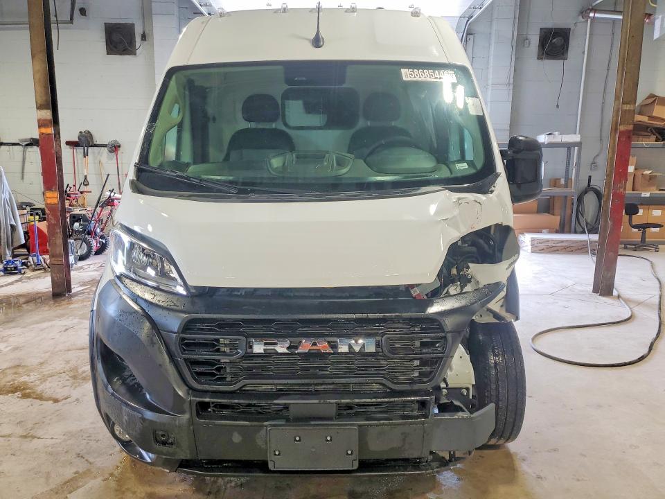 2026 Ram Promaster 2500 VIN 3C6LRVCG1TE165342 COPART salvage auction — FRONT END, On - Permit No Brand - Unfit, sold $1,250 on 2026-07-21 (photo 5)
