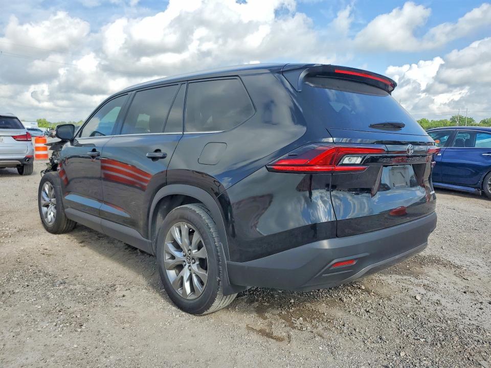 2025 Toyota Highlander VIN 5TDAAAA52SS020350 COPART salvage auction — FRONT END, Tx - Salvage Vehicle Title, sold $19,600 on 2026-07-06 (photo 2)