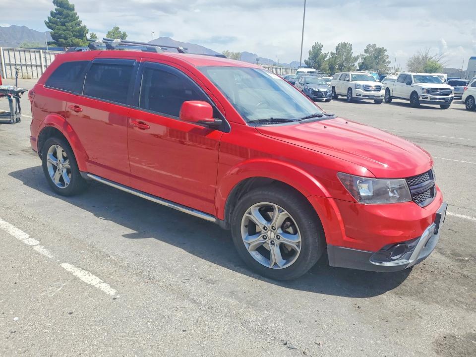 2017 Dodge Journey VIN 3C4PDCGBXHT559811 COPART salvage auction — FRONT END, Tx - Certificate Of Title, sold $300 on 2026-07-24 (photo 4)