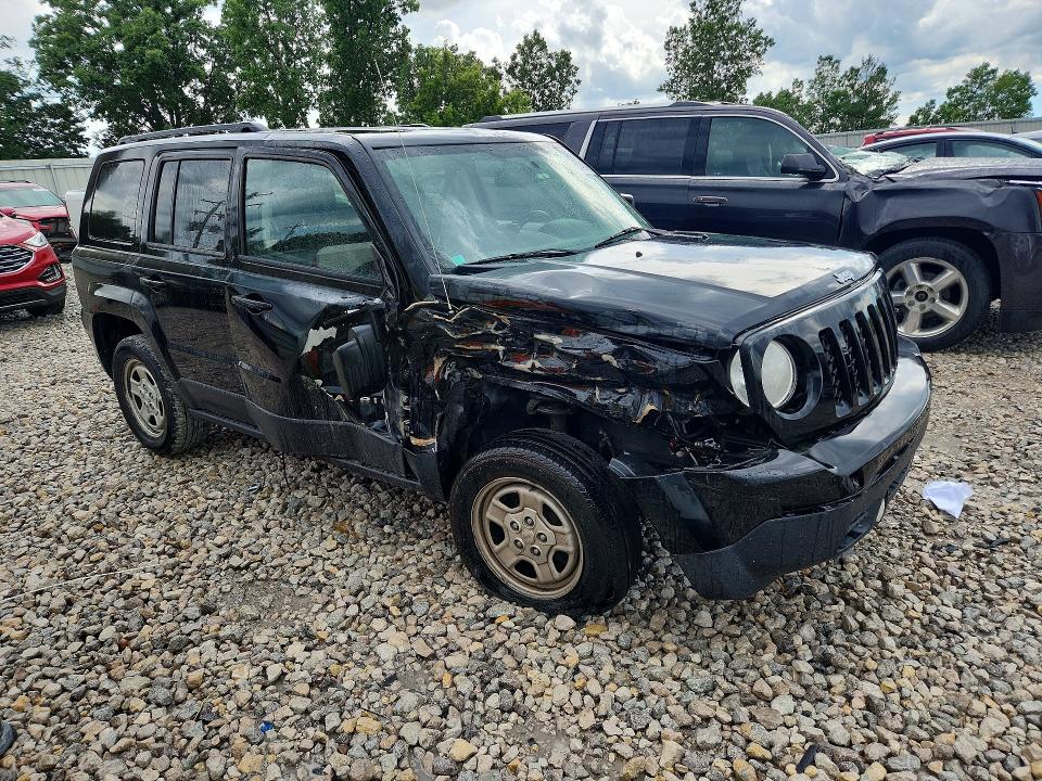 2015 Jeep Liberty (patriot) VIN 1C4NJRBB7FD312050 COPART salvage auction — FRONT END, Mi - Certificate Of Title, sold $200 on 2026-07-09 (photo 4)