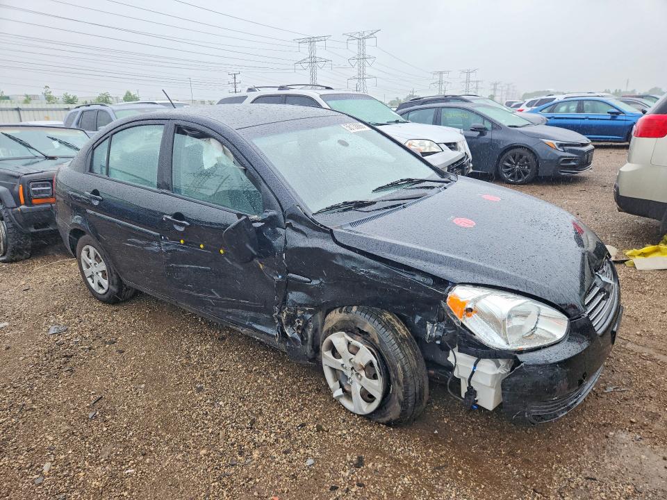 2010 Hyundai Accent VIN KMHCN4AC0AU431233 COPART salvage auction — FRONT END, Wv - Salvage Certificate, sold $250 on 2026-07-30 (photo 4)