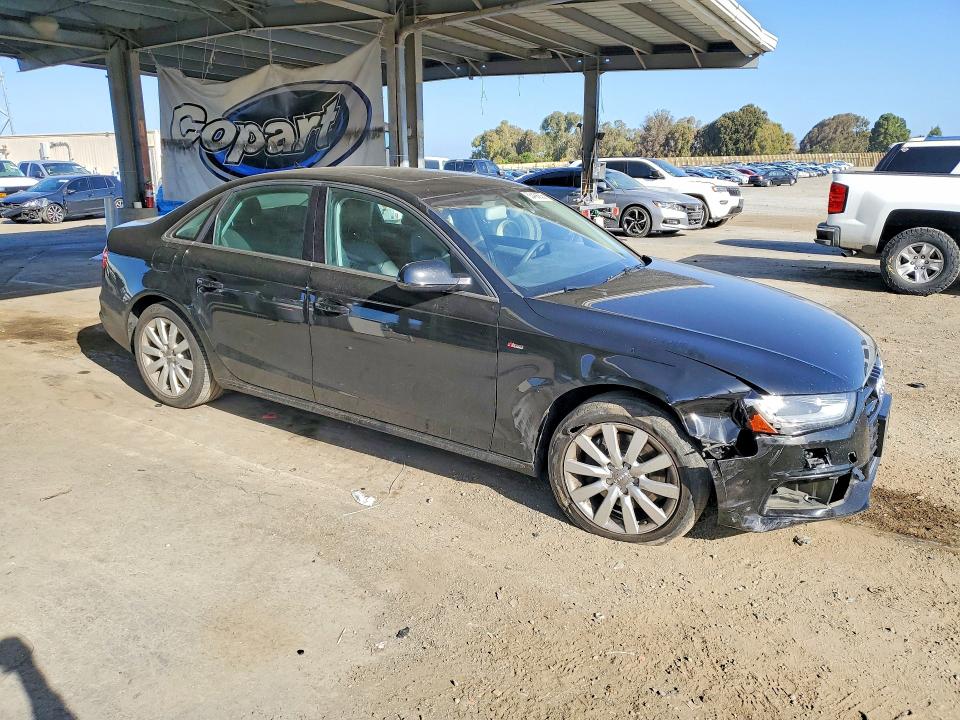2015 Audi A4 VIN WAUBFAFL4FN027516 COPART salvage auction — FRONT END, Ca - Salvage Certificate, sold $1,050 on 2026-07-02 (photo 4)
