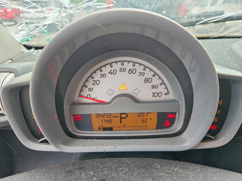 2008 Smart Fortwo VIN WMEEJ31X98K100194 COPART salvage auction — HAIL, Mo - Salvage Certificate Of Title, sold $125 on 2026-07-13 (photo 9)