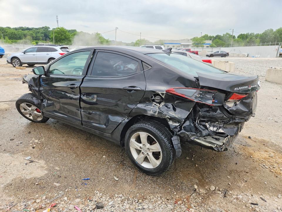 2012 Hyundai Elantra VIN KMHDH4AE1CU224690 COPART salvage auction — SIDE, Ky - Bill Of Sale/Part Only/No Titl, sold $300 on 2026-07-06 (photo 2)