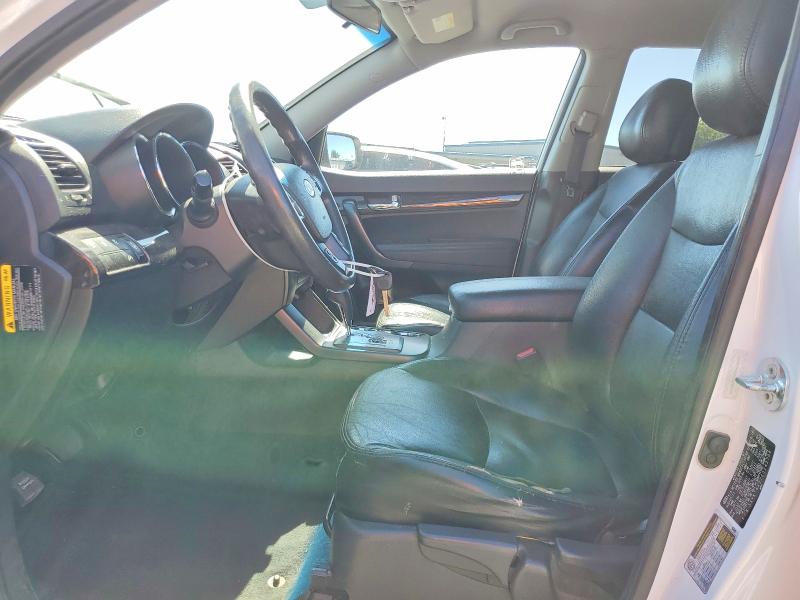 2012 Kia Sorento VIN 5XYKT4A27CG242709 COPART salvage auction — FRONT END, Ca - Salvage Certificate, sold $1,300 on 2026-07-07 (photo 7)
